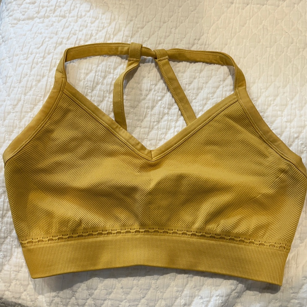 Gymshark Golden Yellow Bralette